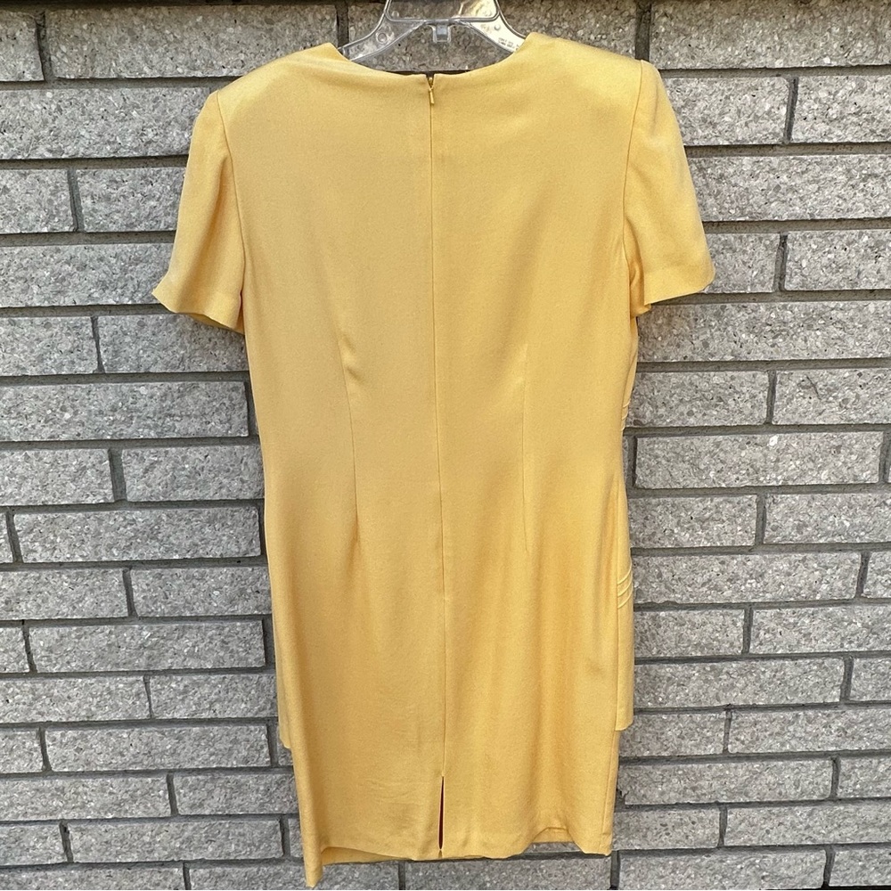 100% Silk Easter Spring Patrick Collection Dress … - image 3